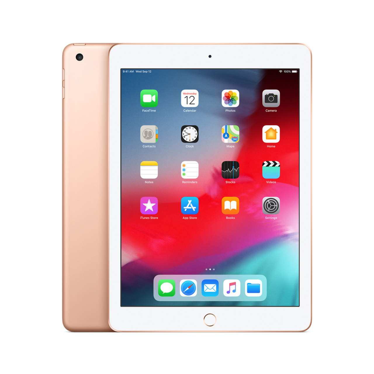 Apple iPad 第6世代 Wi-Fi 32GB ゴールド MRJN2J/A 【再生品】
