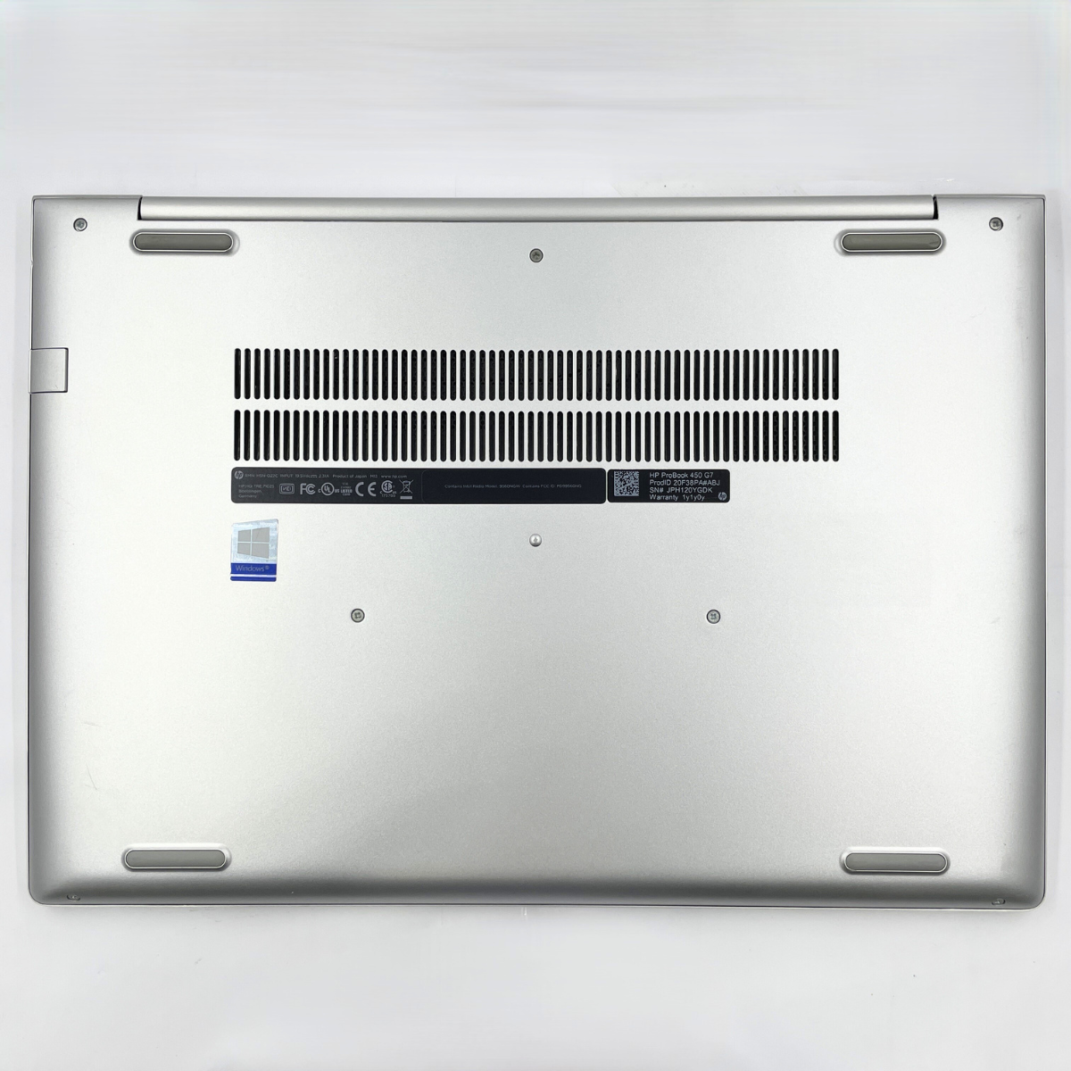 最大 6か月間 無料保証 │ HP ProBook 450 G7 ( Corei5 / メモリ8GB / 15.6インチ ) │ Office＆セキュリティソフト付属 │ 保証付き中古パソコンならコレダ