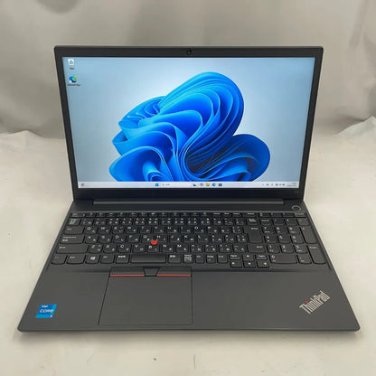 最大6ヶ月の無料保証つき │ Lenovo ThinkPad E15 Gen 2 ( Corei5-11世代 / メモリ16GB / 15.6インチ ) │ Windows11 Office＆セキュリティソフト付属