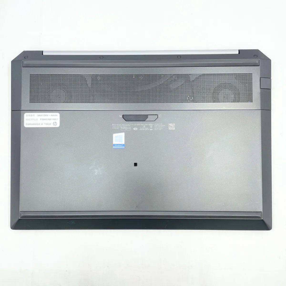 HP ZBook 15 G5（Corei7 / メモリ16GB / 15.6インチ / SSD512GB ）