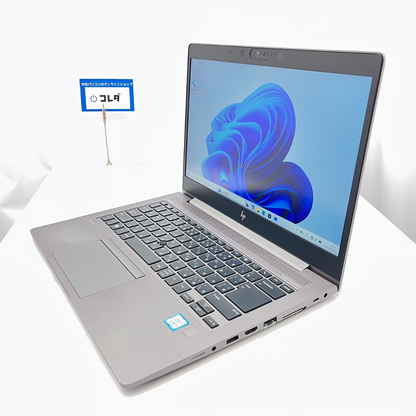 最大6か月間 無料保証 │ HP ZBook 14u G5 ( Core i7 / メモリ16GB / 14インチ / SSD512GB / グラボ搭載 ) │ Office＆セキュリティソフト付属 │ 保証付き中古パソコンならコレダ