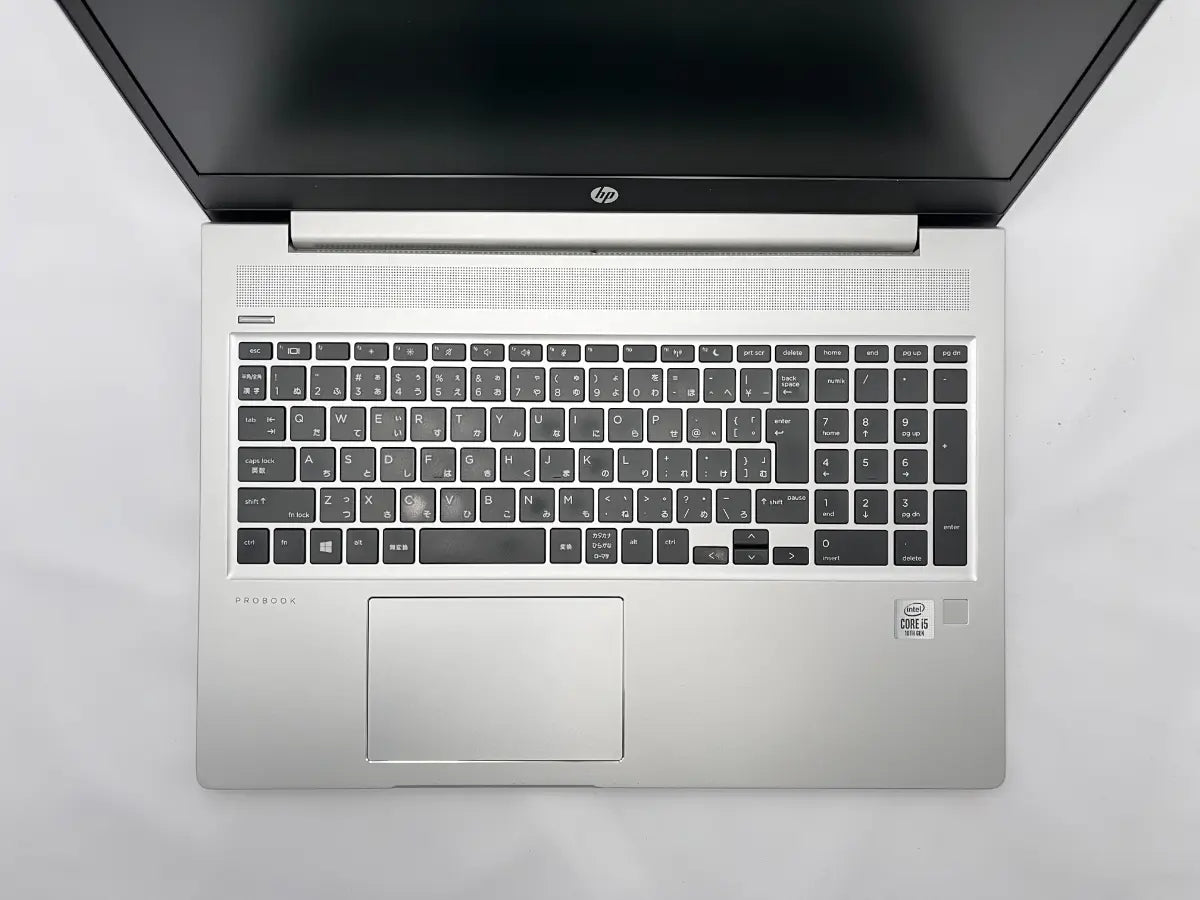 保証付き HP ProBook 450 G7 │ シルバー │ テンキー、Webカメラ搭載 │ 初期設定済再生PC  │ Office付属