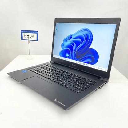 最大6か月間 無料保証 │ dynabook S73/HS ( Corei5-11世代 / メモリ8GB / 13.3インチ ) │ Office＆セキュリティソフト付属 │ 保証付き中古パソコンならコレダ