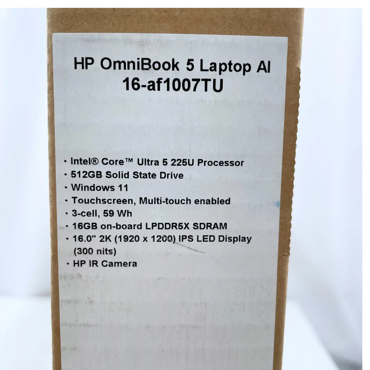 【新品(未開封)】HP OmniBook 5 16-af1007TU（Core Ultra 5 / メモリ16GB / 16インチ / SSD512GB / タッチパネル / スカイブルー）