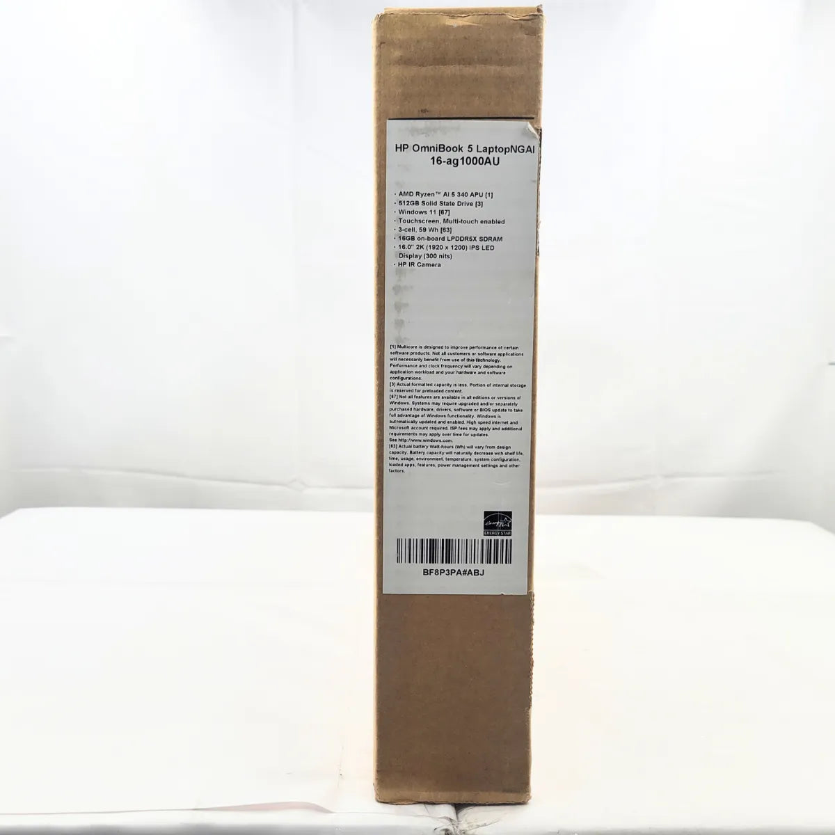 【新品(未開封)】HP OmniBook 5 NAGI 16-ag1000AU ( Ryzen AI 5 340 / メモリ16GB / SSD512GB / タッチパネル / スカイブルー )