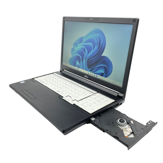 最大 6か月間 無料保証 │ 富士通 LIFEBOOK A579/CX ( Corei5 / メモリ8GB / 15.6インチ / DVDマルチ ) │ Office＆セキュリティソフト付属 │ 保証付き中古パソコンならコレダ
