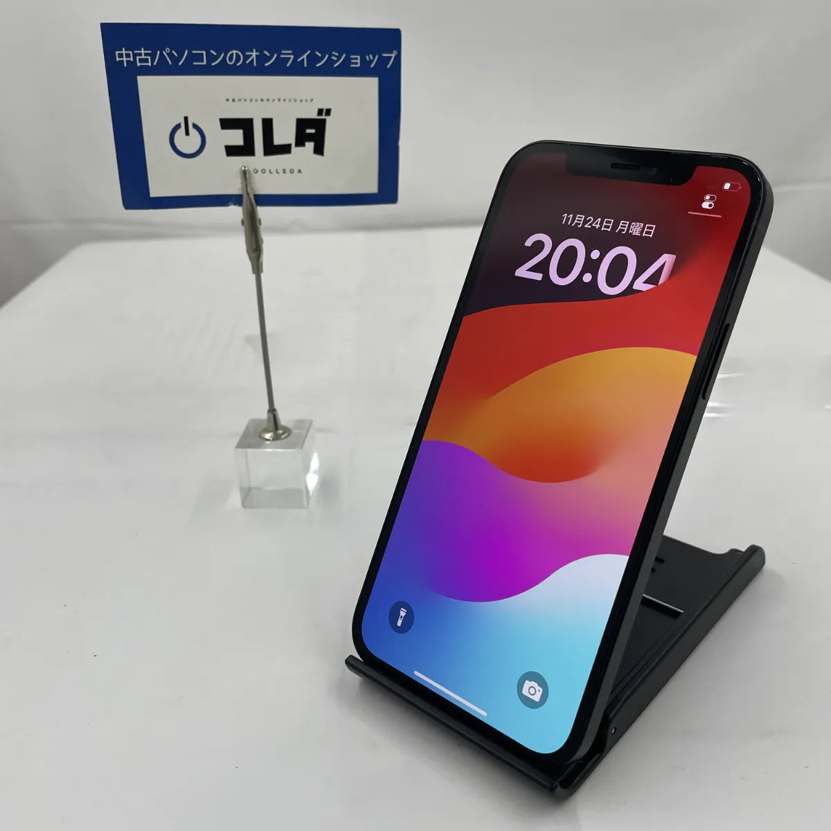 【歳末＆新春SALE】iPhone 12 64GB SIMフリー （ブラック）※再生品