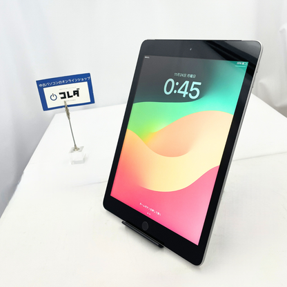 【再生品】iPad 9.7インチ 第6世代 Wi-Fi+Cellular 128GB MR722J/A SIMフリー ( スペース グレイ )