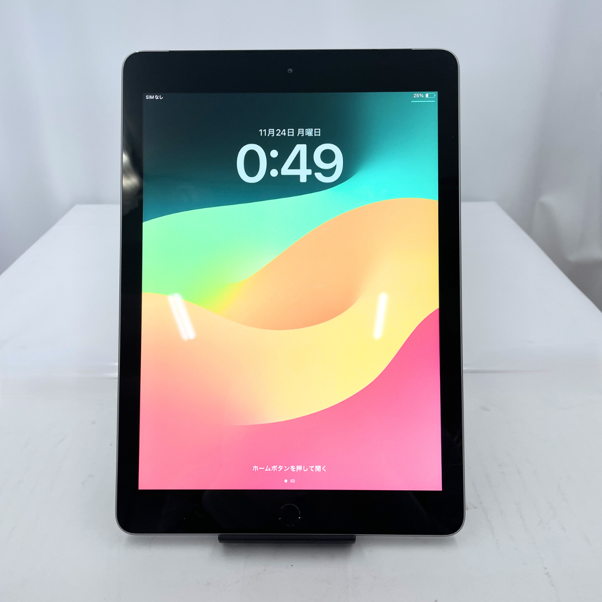 【再生品】iPad 9.7インチ 第6世代 Wi-Fi+Cellular 128GB MR722J/A SIMフリー ( スペース グレイ )