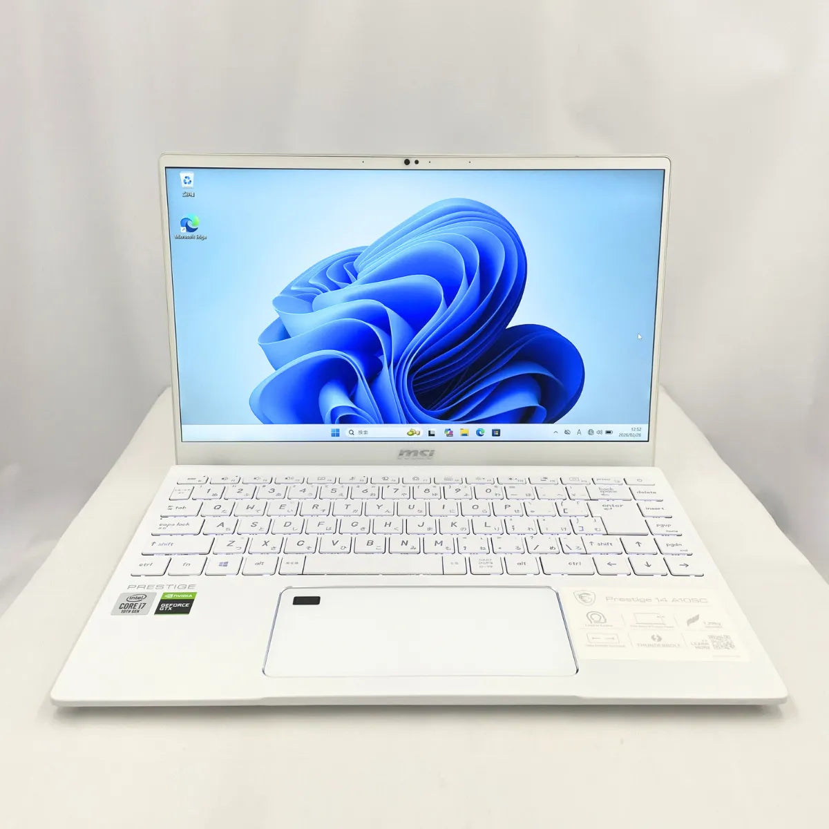 【特別価格提供品】msi Prestige 14 A10SC（Core i7 / メモリ16GB / 14インチ / SSD512GB）